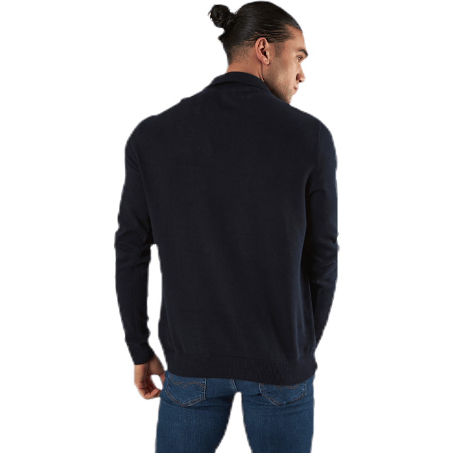 Eli Knit High Neck Zip White - Bild 3