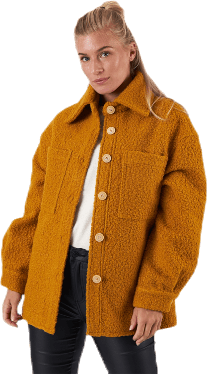 Anura Overshirt Yellow, Female, Apparels, jackets, Yellow, XL