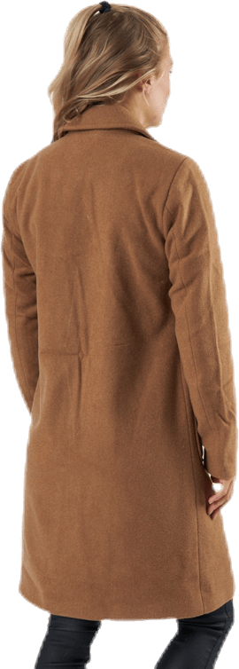 Olivia-Astrid Wool Coat  Otw Brown - Bild 3