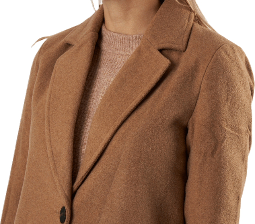 Olivia-Astrid Wool Coat  Otw Brown - Bild 4