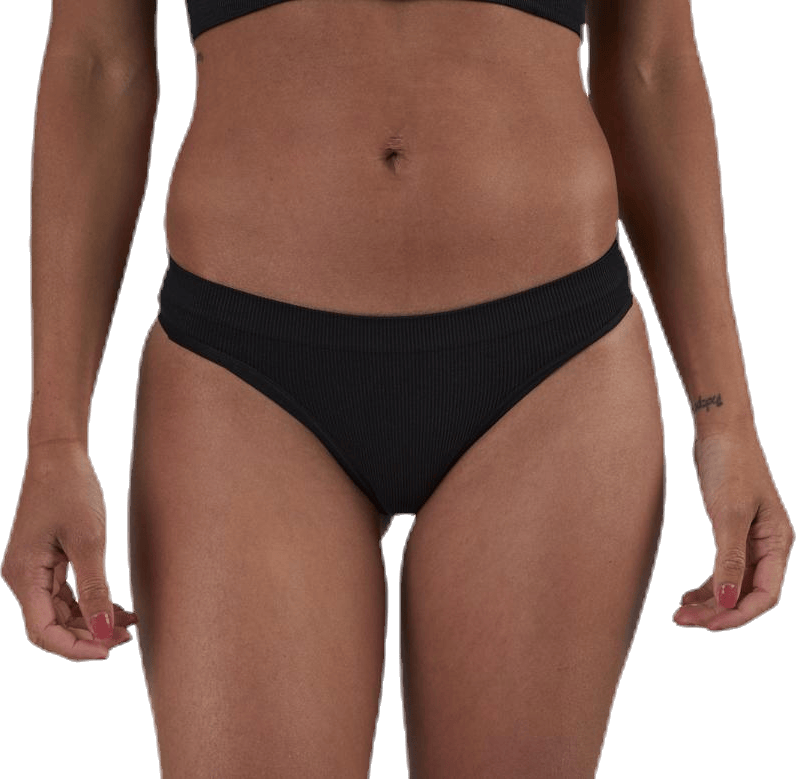 Ymmi Rib Brief 2-Pack Black - Bild 2