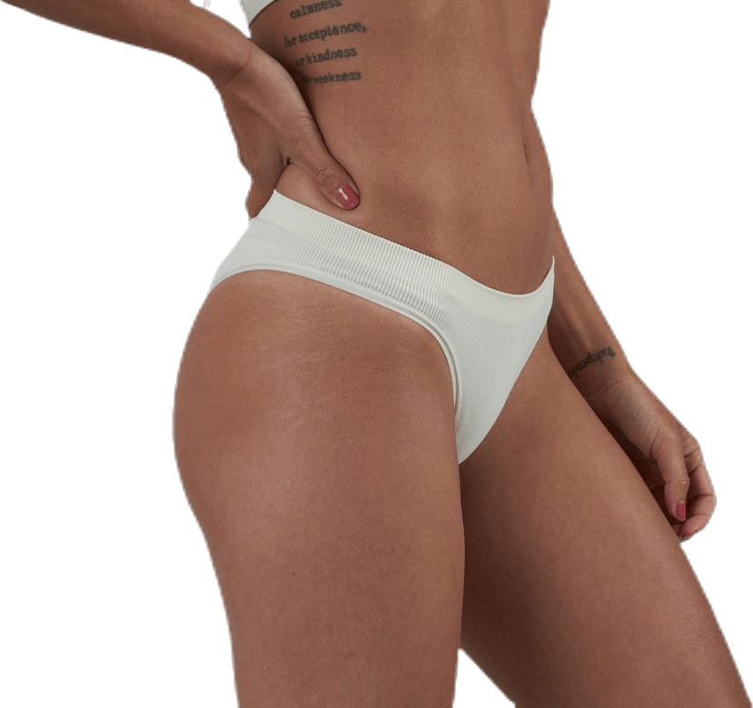 Ymmi Rib Brief 2-Pack White - Bild 3