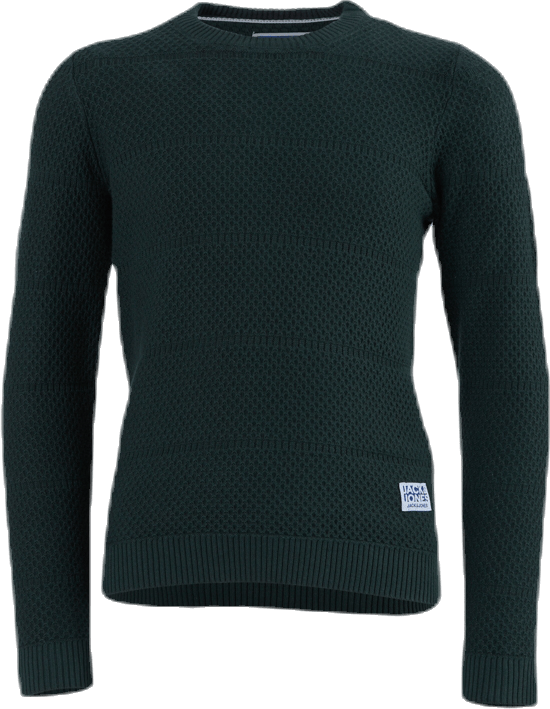 Snow Knit Crew Neck Junior Blue