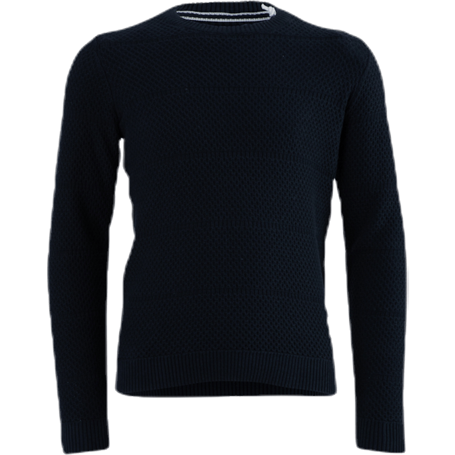 Snow Knit Crew Neck Junior Blue