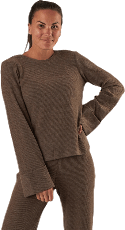 Ermione Ls Top Beige