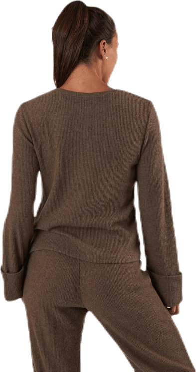 Ermione Ls Top Beige - Bild 3