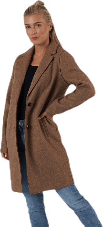 Carrie Bonded Coat Otw Brown