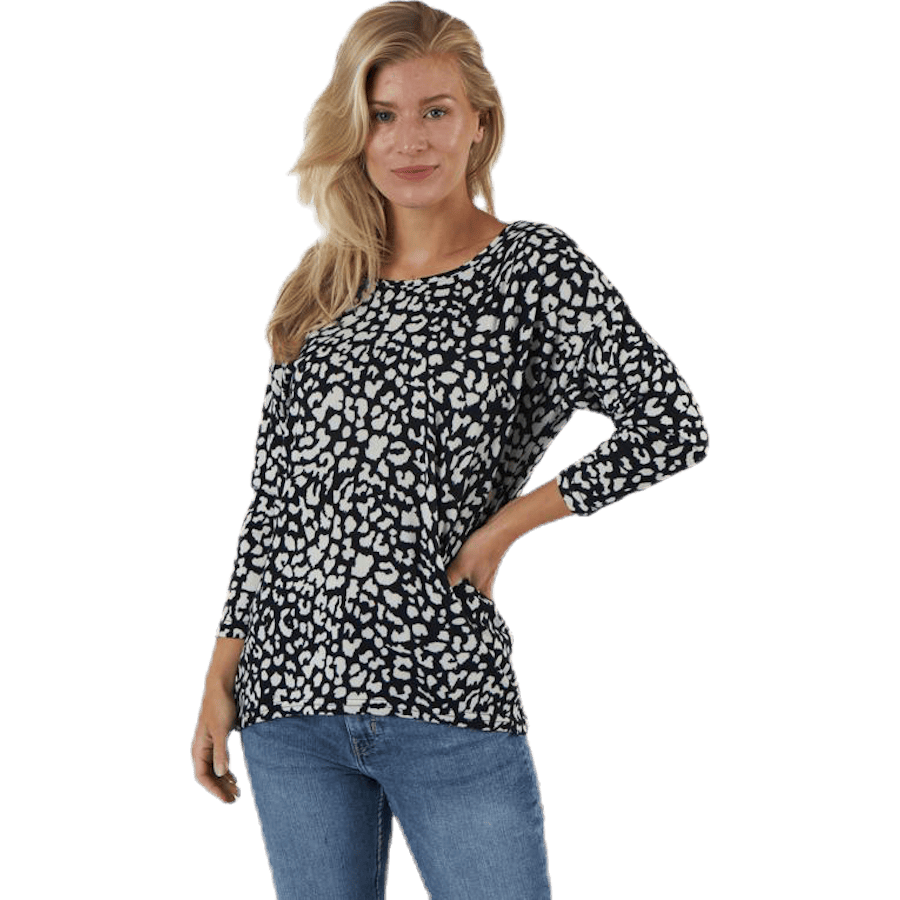 Elcos 4/5 Aop Top Jrs Black