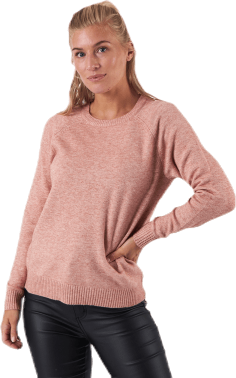 Lesly Kings L/S Pullover Knt Red