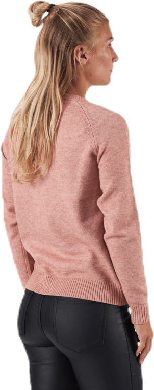 Lesly Kings L/S Pullover Knt Red - Bild 3