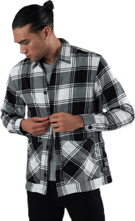 Finn Overshirt Ls White - Bild 3