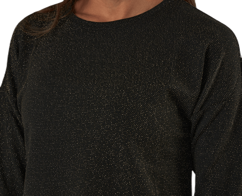 New Queen 3/4 Glitter Top Jrs Black - Bild 5