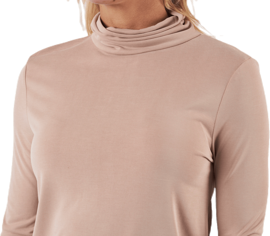 Kamala Ls Rollneck  Top  Beige - Bild 4