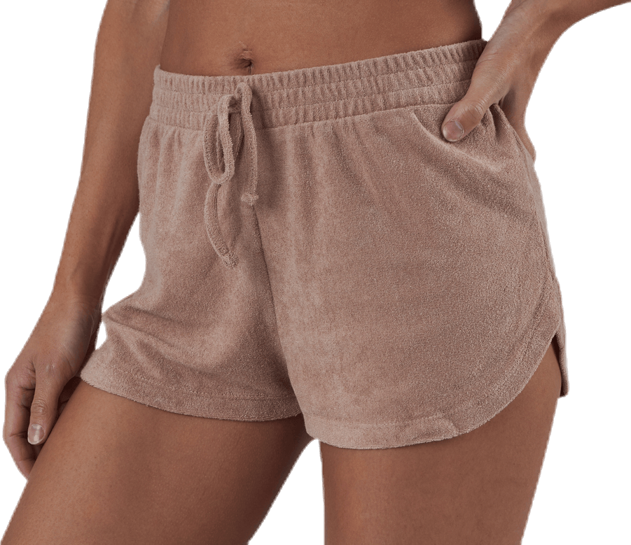 Dunja Terry Mw Shorts Lounge Bc Red - Bild 5