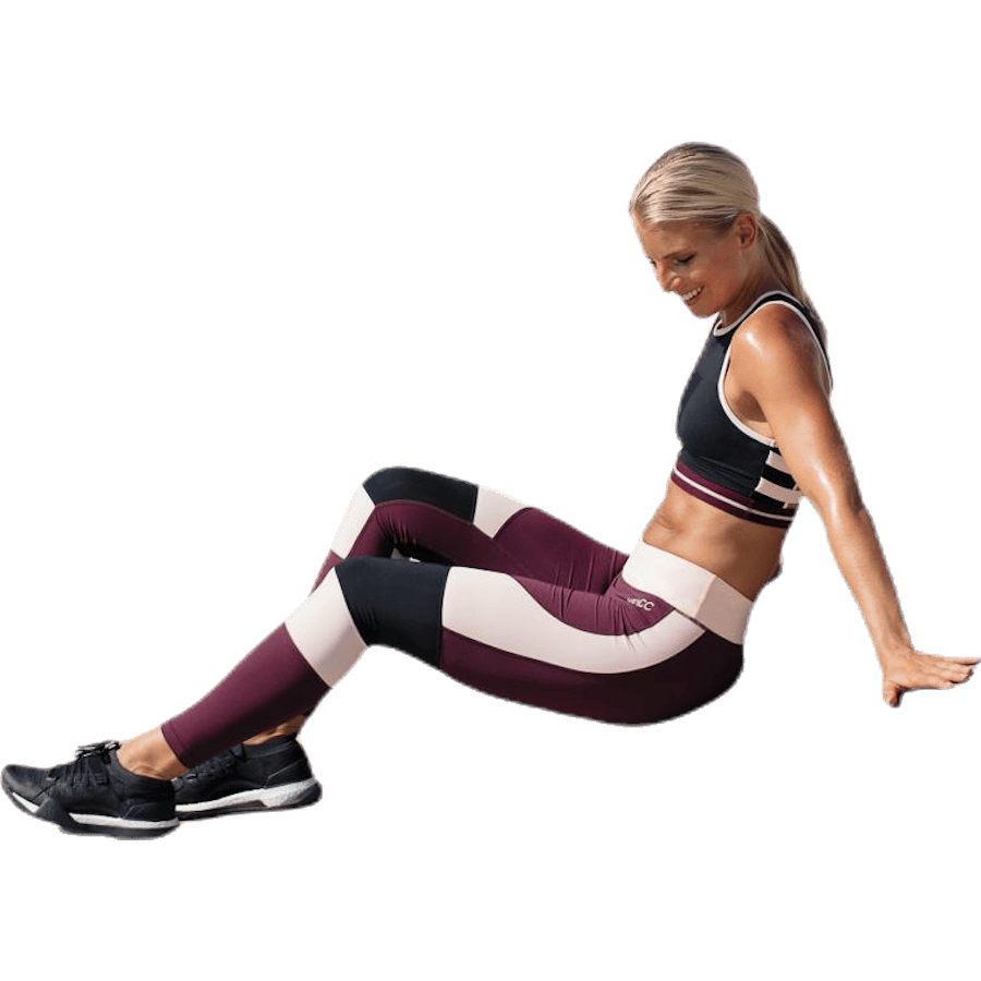 Step Sports Bra Pink/White/Black - Bild 3