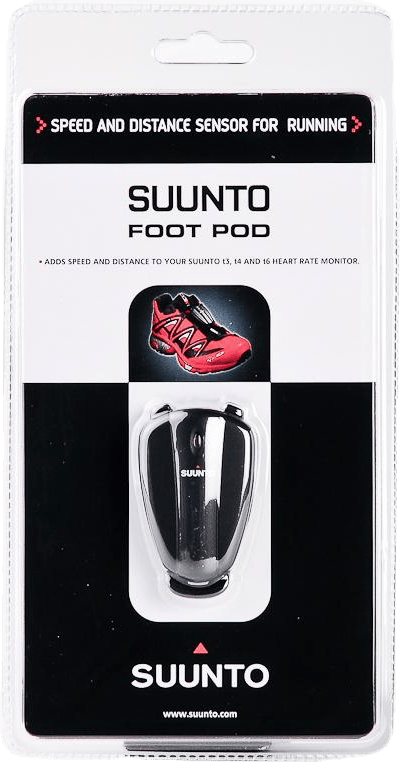 Foot Pod Black, Unisex, Utrustning, Elektronik, Löpning, Svart, ONESIZE