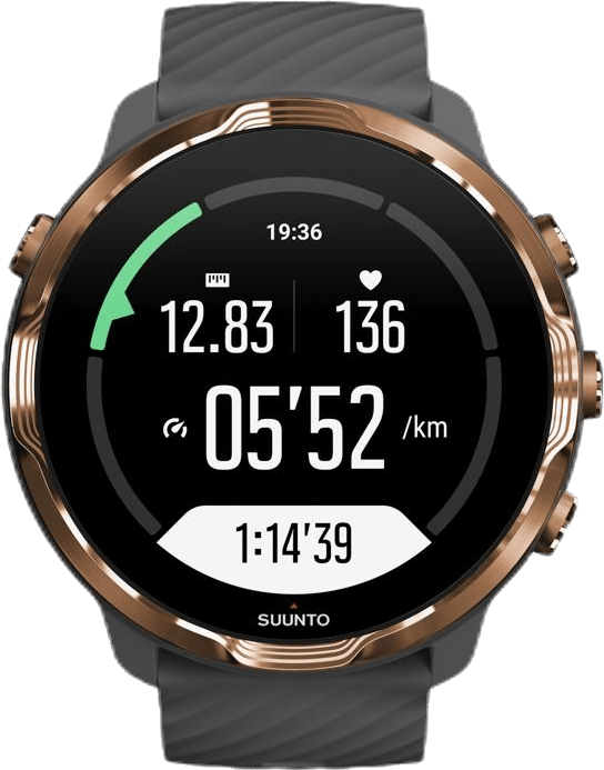Suunto 7 Grey, Unisex, varusteet, Elektroniikka, Pyöräily, Harmaa, ONESIZE