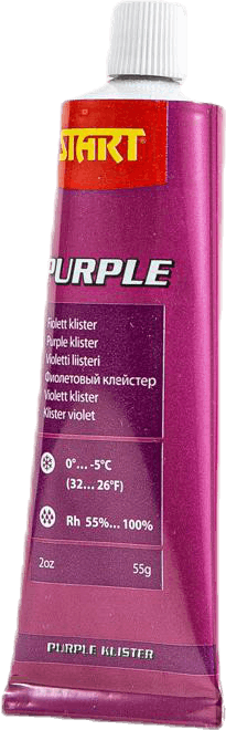 Klister Purple Purple, Unisex, varusteet, Vaellusvälineet, Murtomaahiihto, Violetti, ONESIZE