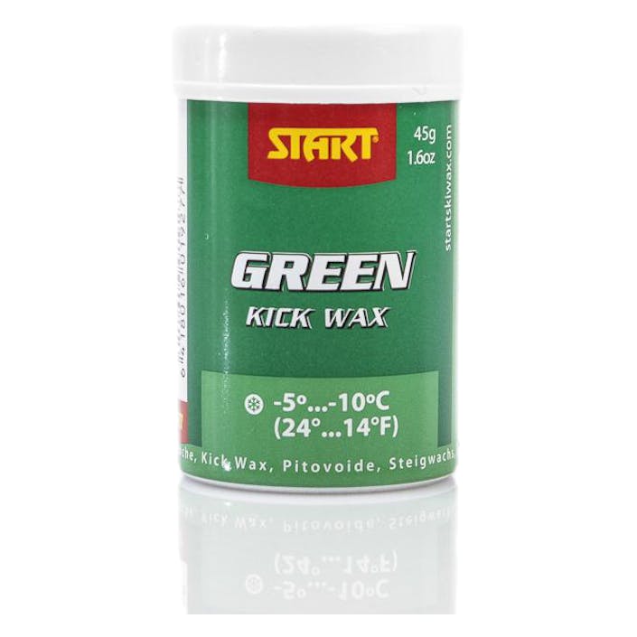 Kick Wax Green Green, Unisex, varusteet, Vaellusvälineet, Murtomaahiihto, Vihreä, ONESIZE