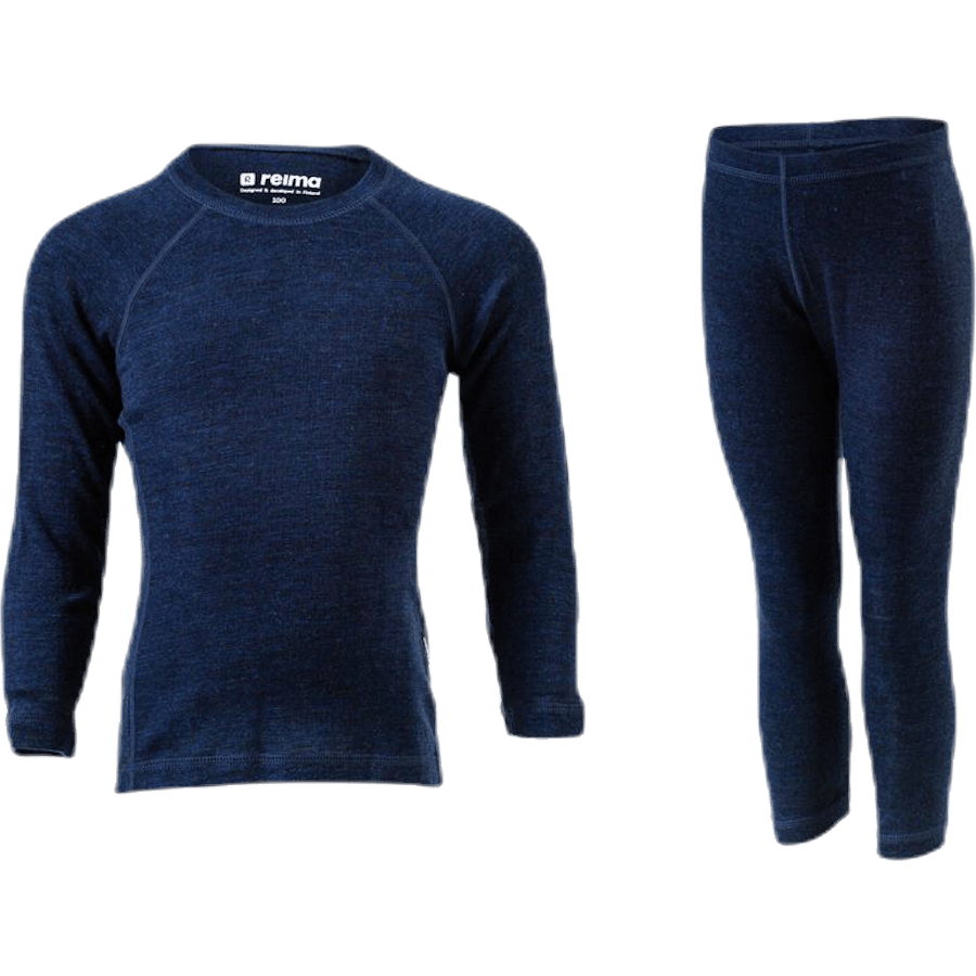 Kinsei Merino Wool Set Blue