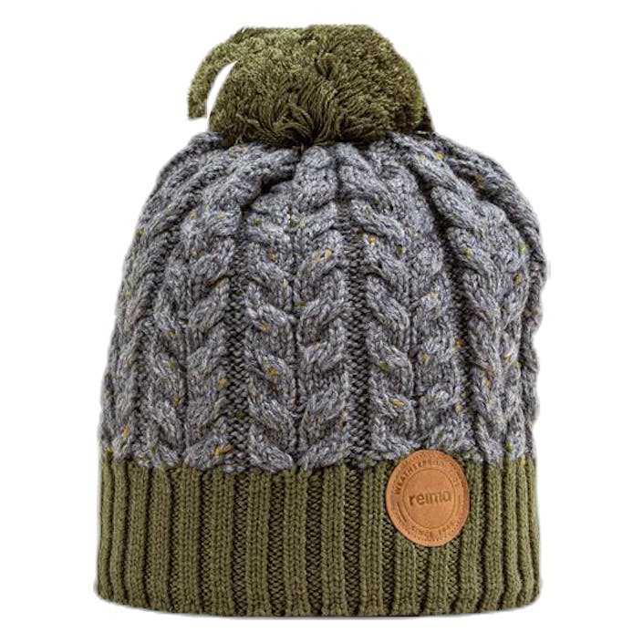 Pohjola Beanie Green, Unisex, Kläder, hattar och kepsar, Grön, 48-50