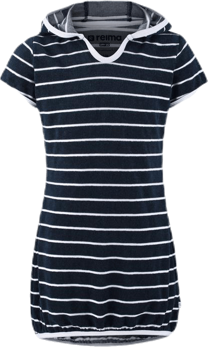 Genua Terry Beach Coverup Blue, Unisex, Apparels, Swimwear, Swimming, Blue, 116