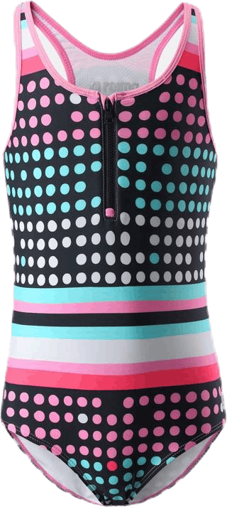 Vanuatu Sunproof Swimsuit Pink/Black, Unisex, Kleding, Zwemkleding, Zwemmen, Roze/Zwart, 146