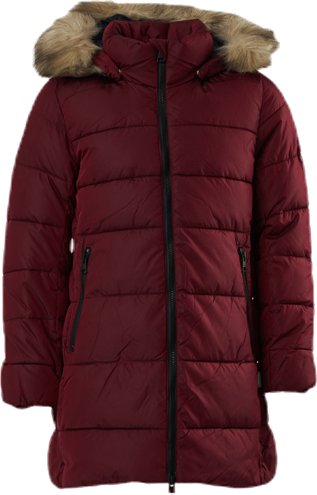 Lunta Winter Red, Unisex, Apparels, jackets, Red, 158