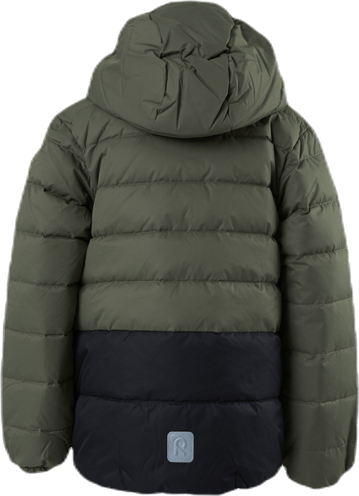 Amund Down Jacket Green/Grey - Bild 3