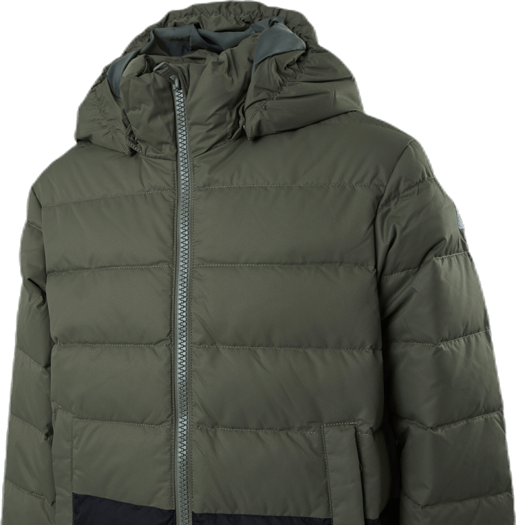 Amund Down Jacket Green/Grey - Bild 4