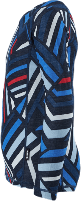 Taitoa Wool/Bamboo Blue/Red - Bild 3
