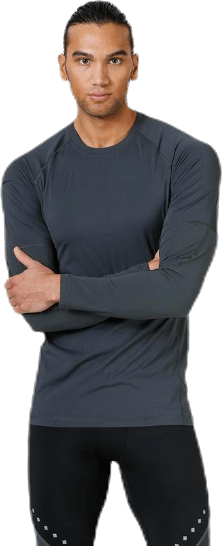 Pro LS Top - Tech Pack Grey, Male, Vaatteet, Paidat, Treeni, Harmaa, XL