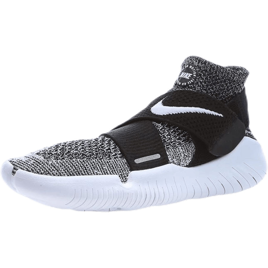 Free Run Motion Flyknit 2018 White/Black