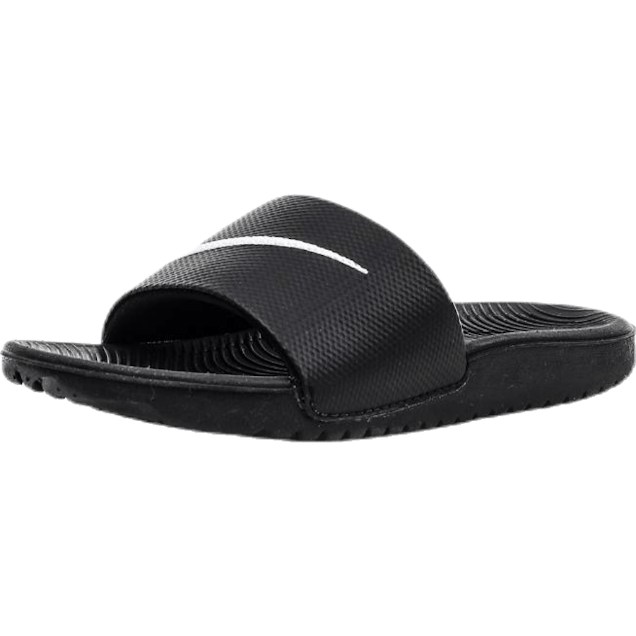Kawa Little/Big Kids' Slides BLACK/WHITE - Bild 3