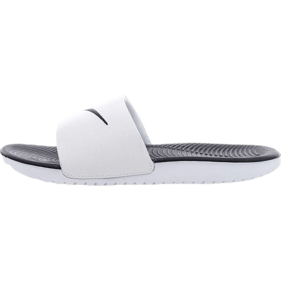 Kawa Little/Big Kids' Slides WHITE/BLACK - Bild 3