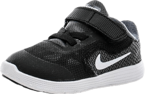 Revolution 3 (TDV) Black, Unisex, Obuv, Tenisky, Černá, EU 18,5