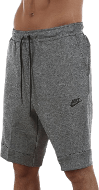 Tech Fleece Short Grey, Male, Apparels, Shorts, Grey, XXL
