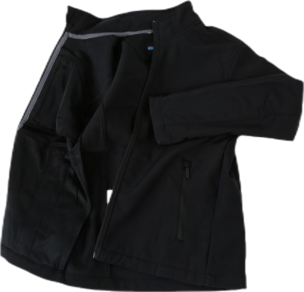 Team Softshell Jacket - Youth Black - Bild 4