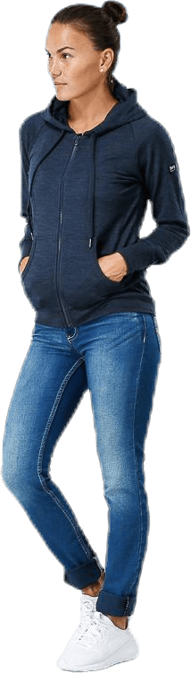 Essential Zip Hoodie Blue - Bild 4