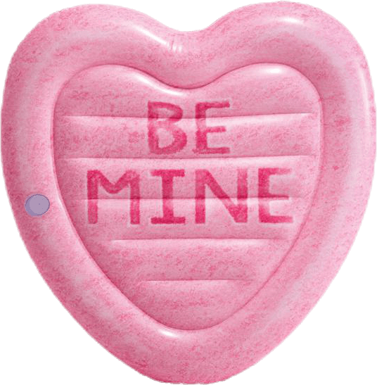 Candy Heart Island Patterned, Unisex, Equipment, toys & games, Swimming, Patterned, ONESIZE