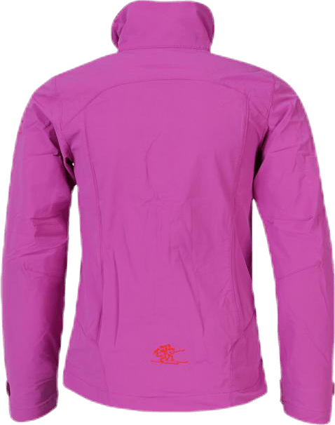 Junior Kleivi 4-Way Stretch Softshell Pink - Bild 3