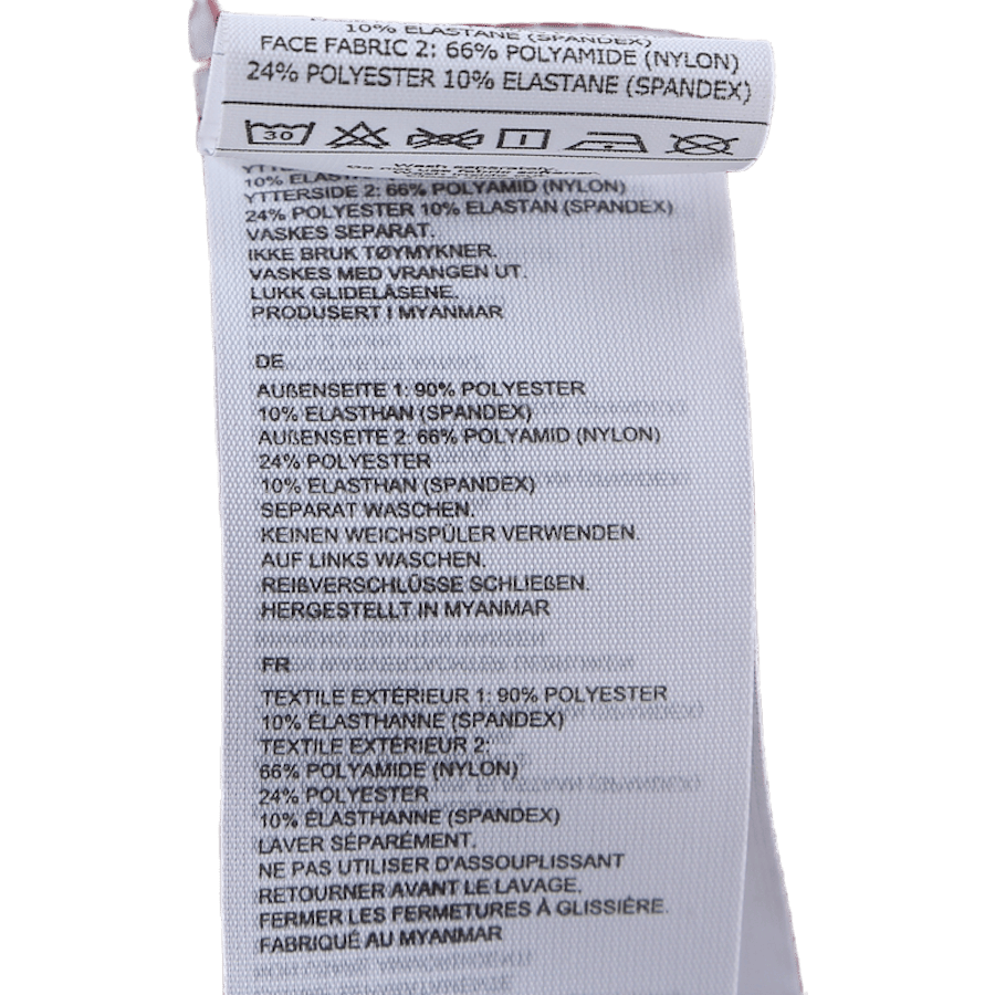 Cecilie Mountaineering Jacket Grey/Red - Bild 5