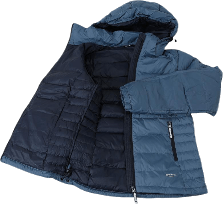 Down Youth Girl Jacket Blue