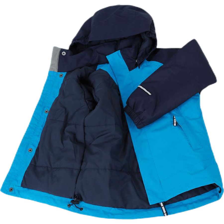 Storm Ins Kids Jacket 10 000 mm Blue - Bild 4