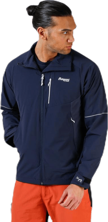 Slingsby LT Softshell Jacket Blue/White - Bild 3