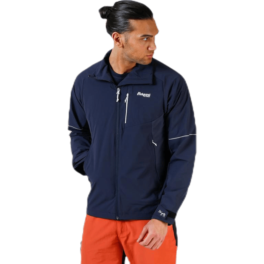 Slingsby LT Softshell Jacket Blue/White - Bild 3