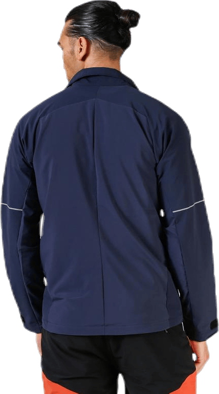 Slingsby LT Softshell Jacket Blue/White - Bild 4