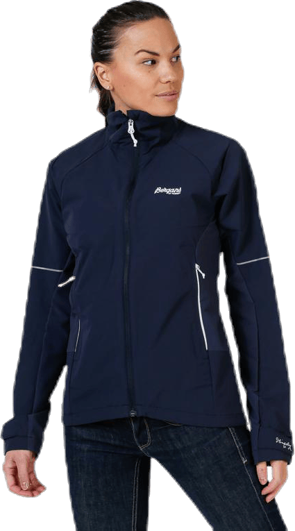 Slingsby LT Softshell Jacket Blue/White - Bild 3