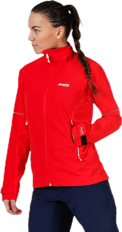 Slingsby LT Softshell Jacket White/Red - Bild 3