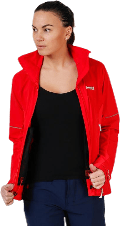 Slingsby LT Softshell Jacket White/Red - Bild 6